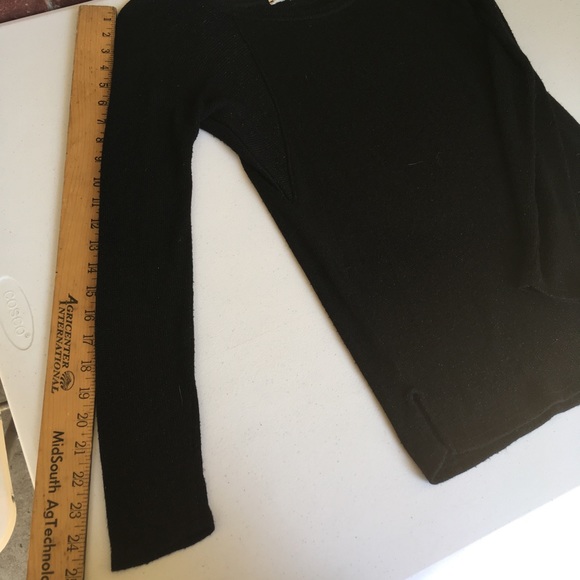 AG Black sparkling sheer blouse size medium - Picture 6 of 8